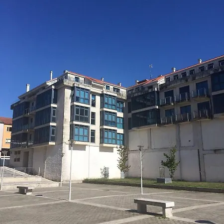 Apartamento De Una En Rianxo, Con Magnificas Vistas Al Mar, Terraz... Lägenhet Rianjo