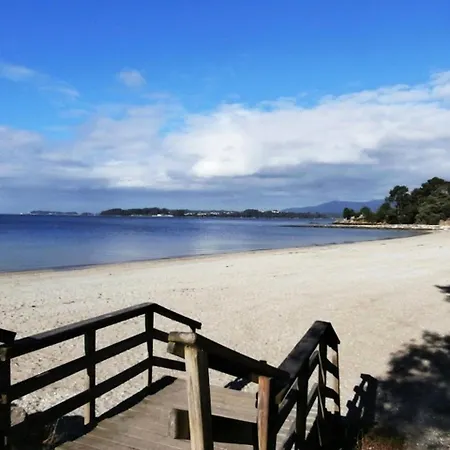 Apartamento De Una En Rianxo, Con Magnificas Vistas Al Mar, Terraz... Lägenhet *