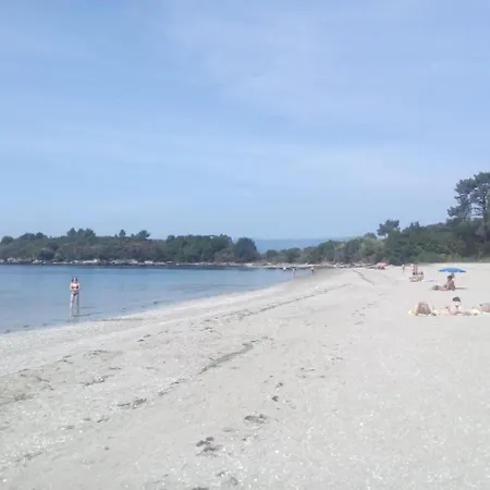Apartamento De Una En Rianxo, Con Magnificas Vistas Al Mar, Terraz... Lägenhet Rianjo